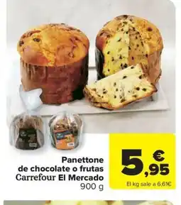 Carrefour Market Panettone de chocolate o frutas oferta