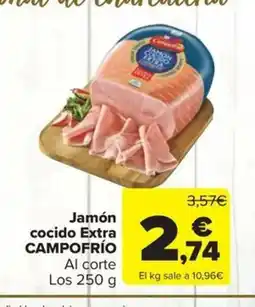 Carrefour Market CAMPOFRÍO Jamón cocido Extra oferta