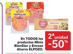 Carrefour Market ELPOZO En todos los productos minis bienstar y envase ahorro oferta