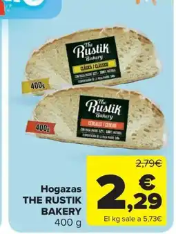 Carrefour Market THE RUSTIK BAKERY Hogazas oferta