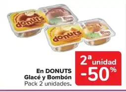 Carrefour Market DONUTS En glacé y bombón oferta