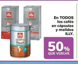 Carrefour Market ILLY En todos los cafés en cápsulas y molidos oferta