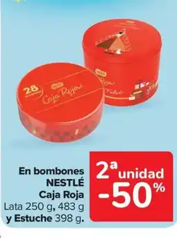 Carrefour Market NESTLÉ En bombones Caja Roja oferta