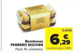 Carrefour Market FERRERD ROCHER Bombones oferta