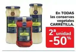 Carrefour Market CARRETILLA En todas las conservas vegetales oferta