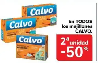 Carrefour Market CALVO En todos los mejillones oferta