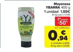 Carrefour Market YBARRA mayonesa oferta