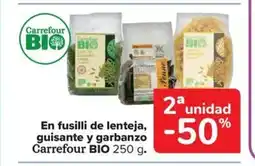 Carrefour Market En fusilli de lenteja, guisante y garbanzo oferta