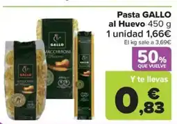 Carrefour Market GALLO Pasta al Huevo oferta