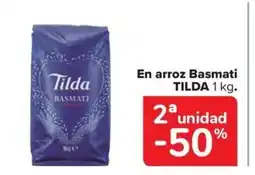 Carrefour Market TILDA En arroz Basmati oferta