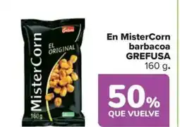 Carrefour Market GREFUSA En MisterCorn barbacoa oferta