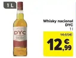 Carrefour Market DYC Whisky nacional oferta