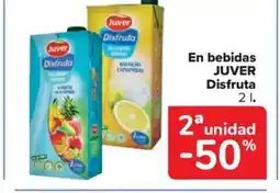 Carrefour Market JUVER En bebidas Disfruta oferta