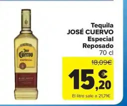 Carrefour Market JOSÉ CUERVO Tequila Especial Reposado oferta