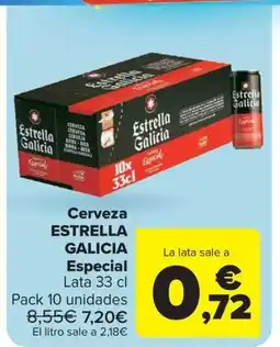 Carrefour Market ESTRELLA GALICIA Cerveza oferta