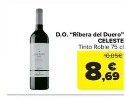 Carrefour Market CELESTE D.O. Ribera del Duero oferta
