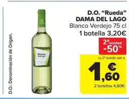 Carrefour Market DAMA DEL LAGO D.O. Rueda oferta