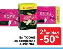 Carrefour Market AUSONIA En todas las compresas oferta
