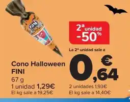 Carrefour Market FINI Cono Halloween oferta