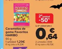 Carrefour Market HARIBO Caramelos de goma Favoritos oferta