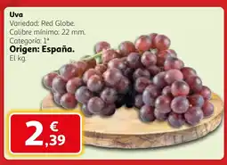 Alcampo Uva oferta