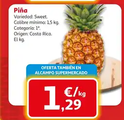 Alcampo Piña oferta
