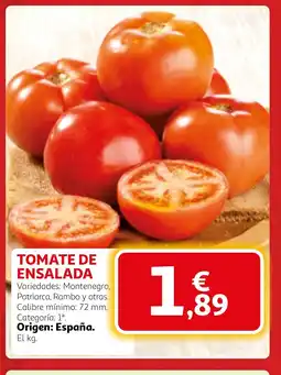 Alcampo Tomate de ensalada oferta