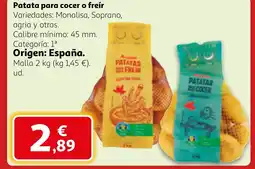 Alcampo Patata para cocer o freír oferta