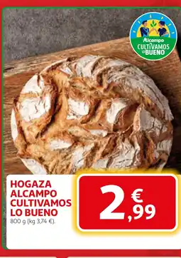 Alcampo Hogaza alcampo cultivamos lo bueno oferta