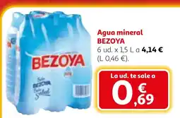 Alcampo BEZOYA Agua mineral oferta