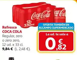 Alcampo COCA COLA Refresco oferta