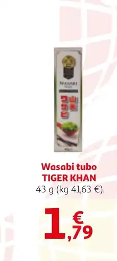 Alcampo TIGER KHAN Wasabi tubo oferta