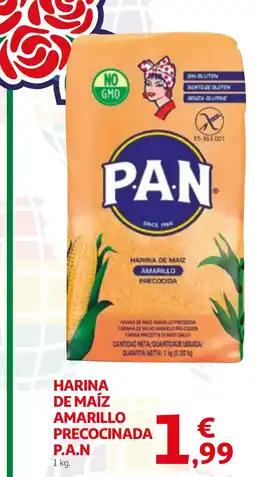 Alcampo P.A.N Harina de maíz amarillo precocinada oferta