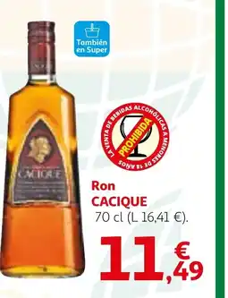 Alcampo CACIQLE Ron oferta