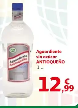 Alcampo ANTIOQUEÑO Aguardiente sin azúcar oferta