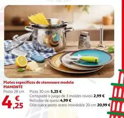 Alcampo PIAMONTE Platos específicos de stoneware modelo oferta