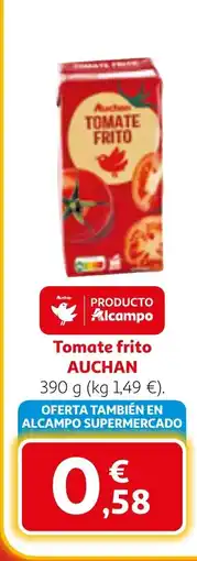 Alcampo AUCHAN Tomate frito oferta