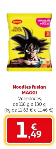 Alcampo MAGGI Noodles fusian oferta