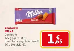 Alcampo MILKA Chocolate oferta