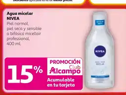 Alcampo NIVEA Agua micelar oferta