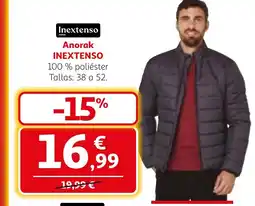 Alcampo INEXTENSO Anorak oferta