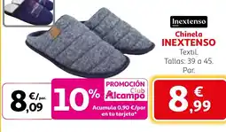 Alcampo INEXTENSO Chinela oferta