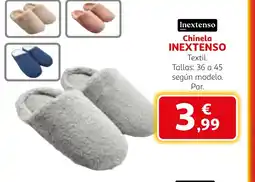 Alcampo INEXTENSO Chinela oferta