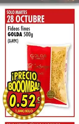 SPAR GOLDA Fideos finos oferta