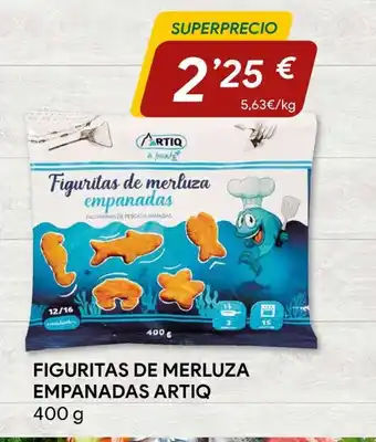 ARTIQ Figuritas de merluza empanadas