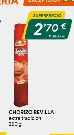 Masymas REVILLA Chorizo oferta