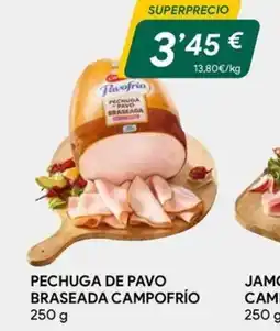 Masymas CAMPOFRÍO Pechuga de pavo braseada oferta