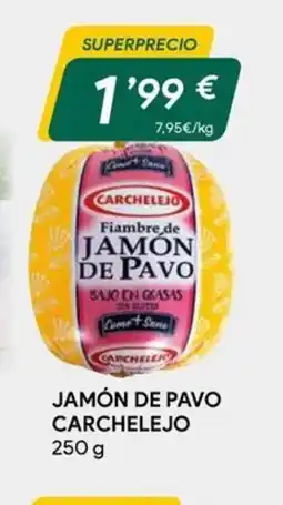 Masymas CARCHELEJO Jamón de pavo oferta