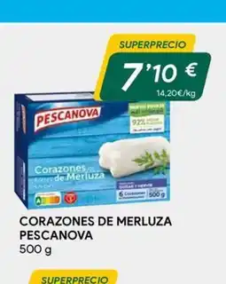 Masymas PESCANOVA Corazones de merluza oferta