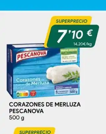 PESCANOVA Corazones de merluza